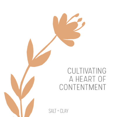 Cultivating a Heart of Contentment