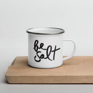 Be Salt Enamel Camping Mug